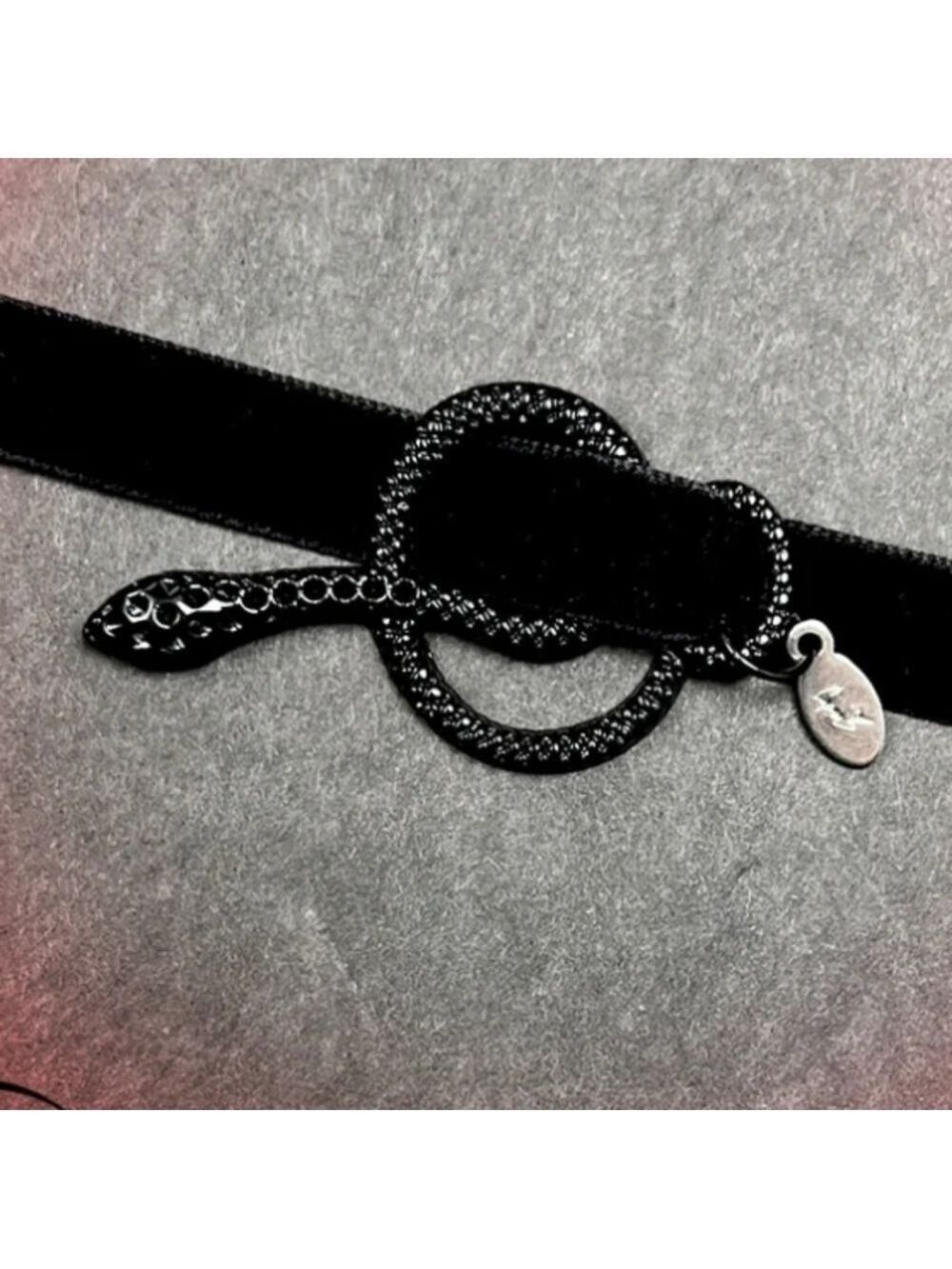 Snake in the grass choker by Courtney Paige Nelson